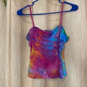 Tie dye crop top